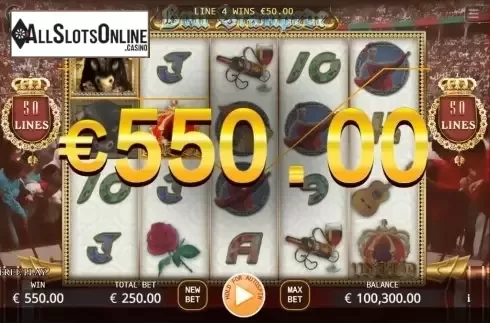 Win Screen 1. Bull Stampede from KA Gaming