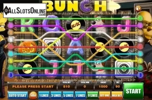 Reels screen. Bunch from GameX
