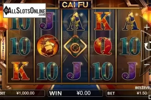 Reel screen. Cai Fu from Iconic Gaming