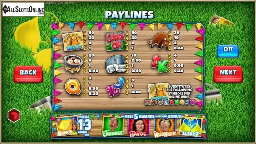 Screen2. Carry On Camping from CORE Gaming