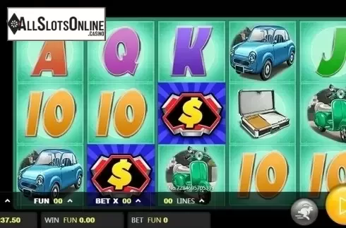 Reel screen. Cash Man from JDB168