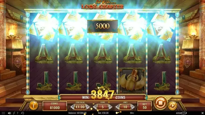 Cat Wilde and the Lost Chapter slot screenshot 6