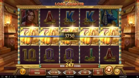 Cat Wilde and the Lost Chapter slot screenshot 2