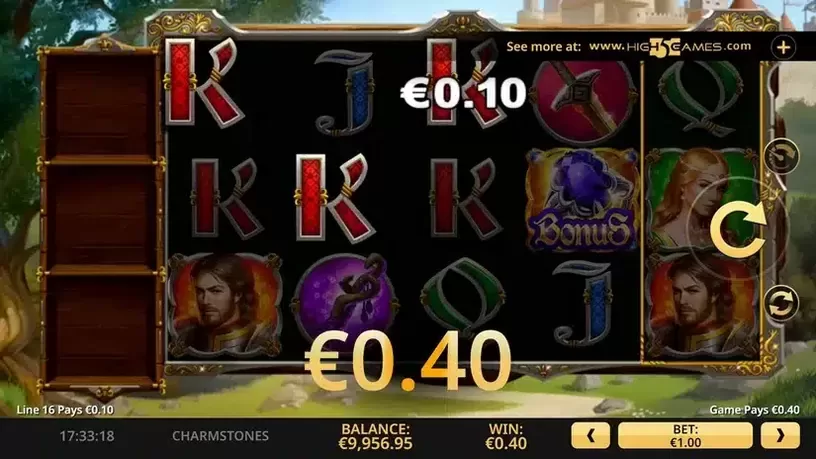 Charmstones slot screenshot 2