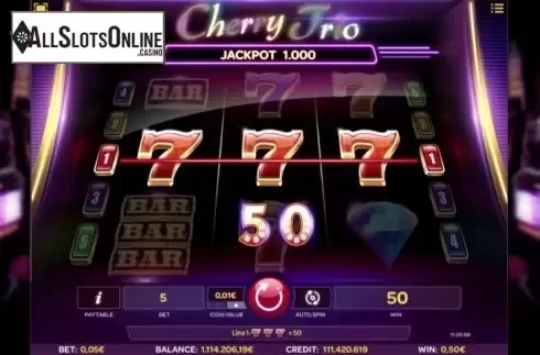 Win. Cherry Trio from iSoftBet