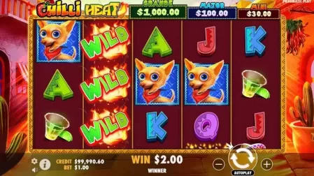 Chilli Heat slot screenshot 2
