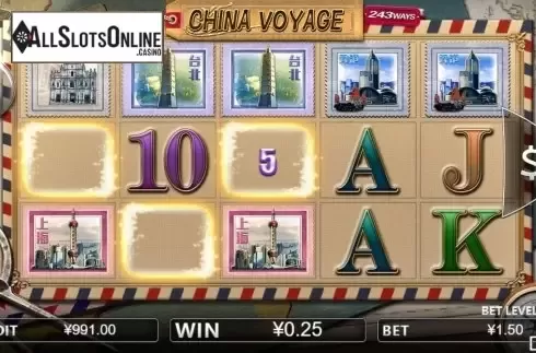 Win screen 3. China Voyage from Iconic Gaming
