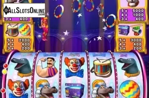 Reel Screen. Circus Wild from Octavian Gaming
