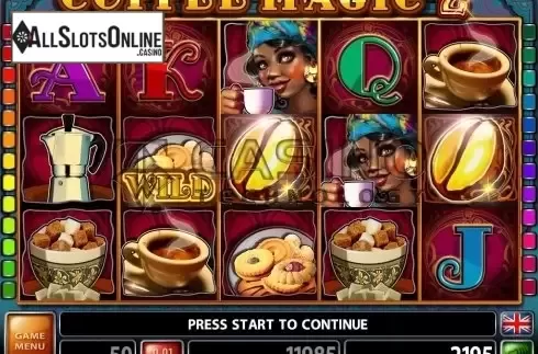 Screen3. Coffee Magic Ii from Casino Technology
