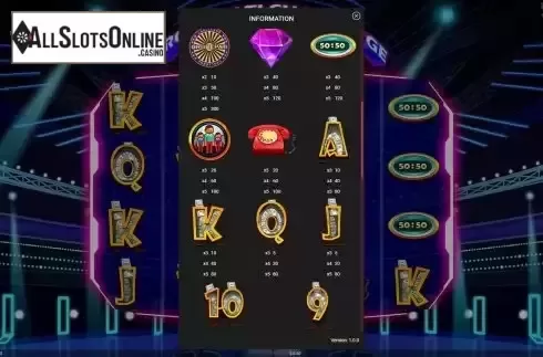 Paytable 2