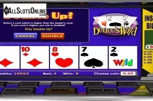 Game Screen. Deuces Wild (Betsoft) from Betsoft