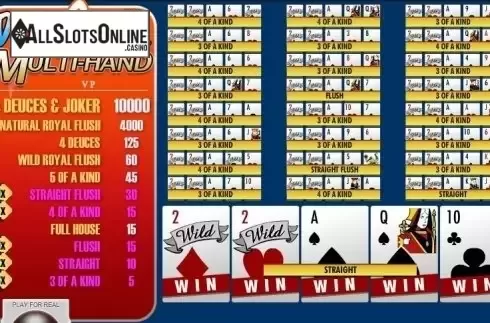 Game Screen 7. Deuces and Joker MH (Rival) from Rival Gaming