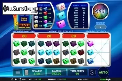 Game workflow 3. Dice Timer from StakeLogic