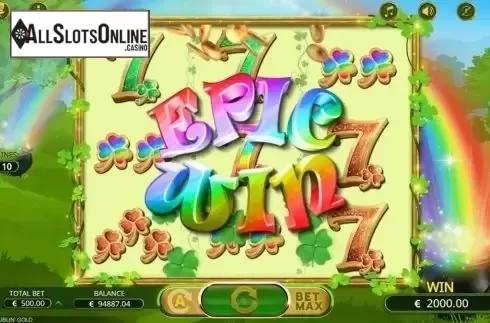 Epic win. Doublin Gold from Booming Games
