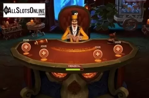 Game Screen 1. Dr Fortuno Blackjack from Yggdrasil