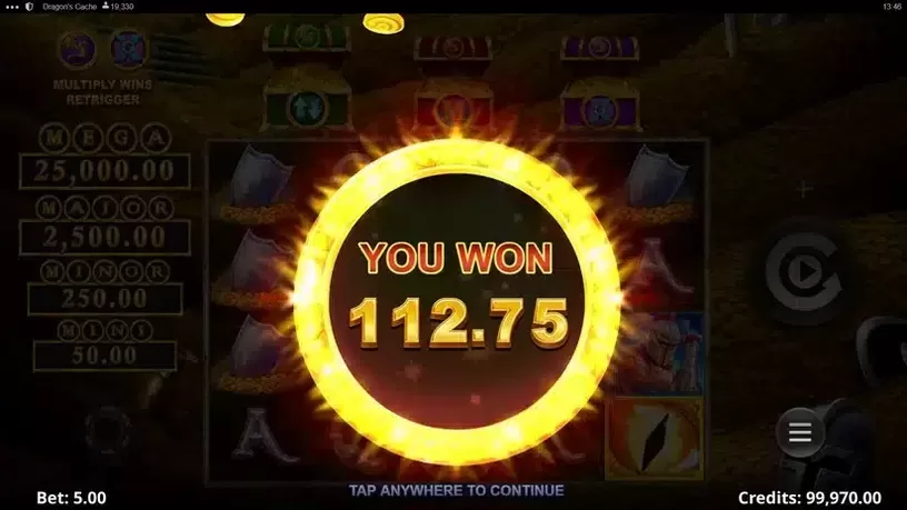 Dragon's Cache slot screenshot 7