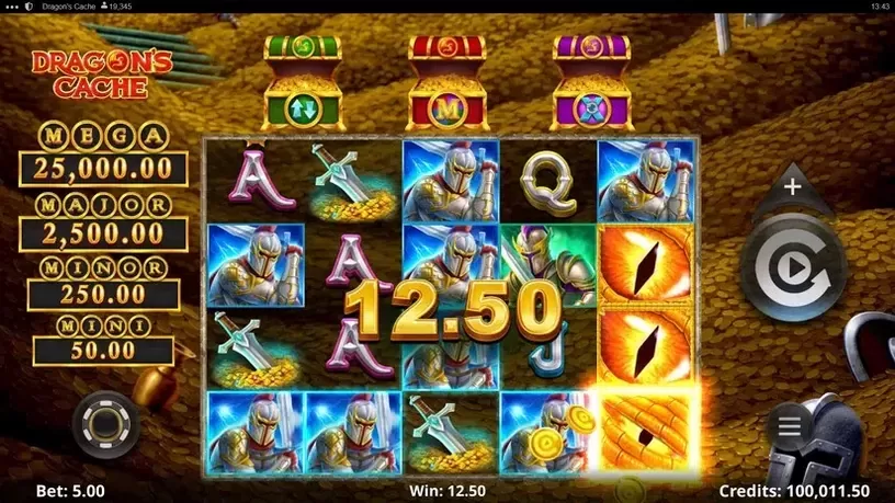 Dragon's Cache slot screenshot 3