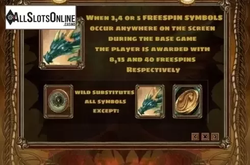 Features. Dragons Gold (PlayPearls) from PlayPearls