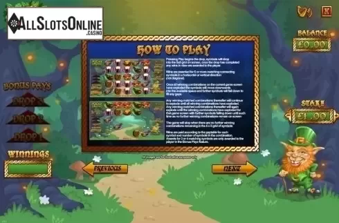 Rules 1. Drop O' the Mornin' from CR Games
