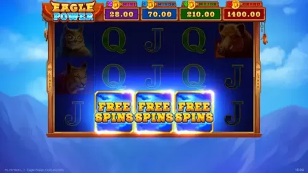 Eagle Power: Hold and Win slot screenshot 2