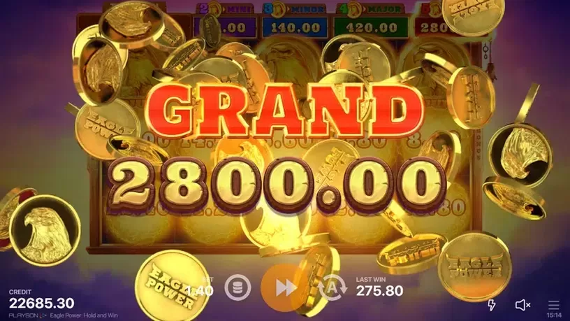 Eagle Power: Hold and Win slot screenshot 8