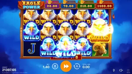 Eagle Power: Hold and Win slot screenshot 3
