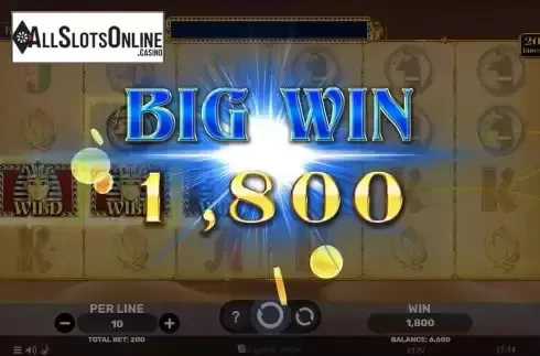 Big win screen