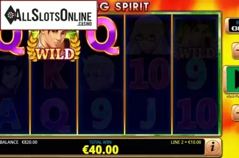 Win Screen. Fighting Spirit from Gamefish Global