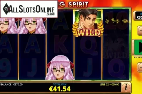 Win Screen 4. Fighting Spirit from Gamefish Global