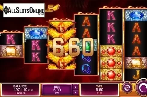 Wild win screen 2. Fire Eagle from Kalamba Games