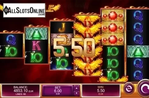 5 of a kind win screen. Fire Eagle from Kalamba Games