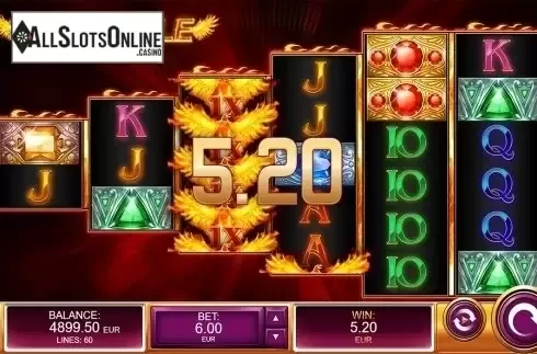 Wild win screen 3. Fire Eagle from Kalamba Games