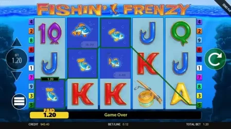 Fishin’ Frenzy slot screenshot 2