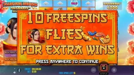Floating Dragon Megaways slot screenshot 6
