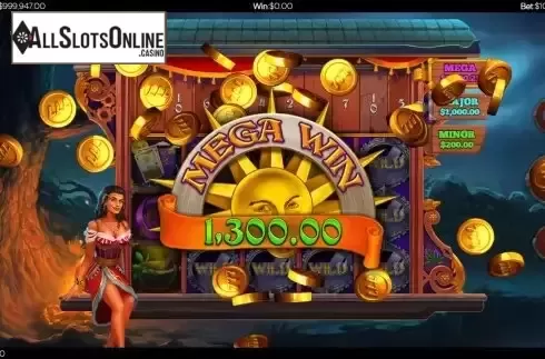 Mega win screen