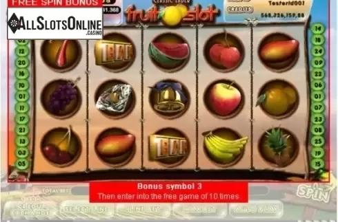 Free Spins. Fruit Paradise from esball