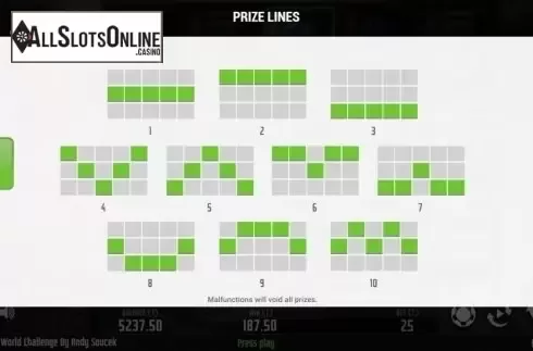 Paylines. GT World Challenge by Andy Soucek from MGA