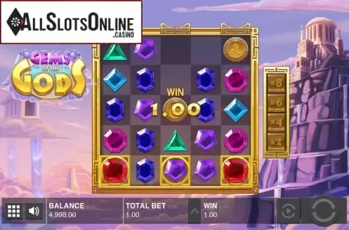 Win 2. Gems of the Gods from Push Gaming