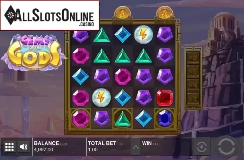 Lightning Simbol 1. Gems of the Gods from Push Gaming