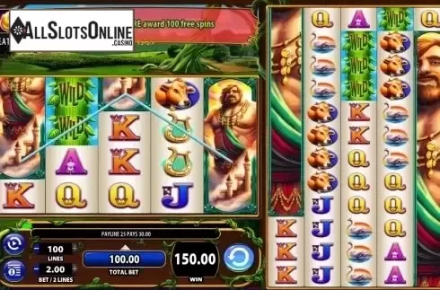 Screen 4. Giant's Gold from WMS