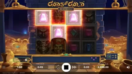 Gods of Gold Infinireels slot screenshot 4