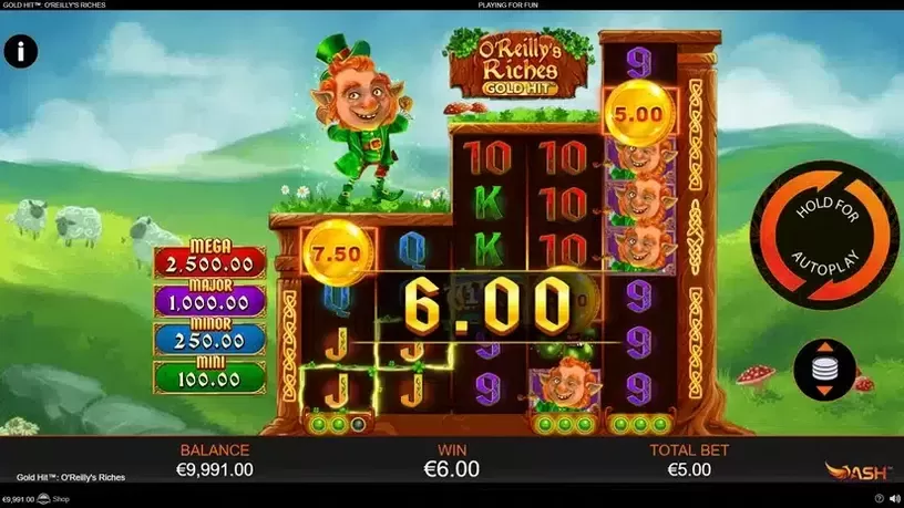 Gold Hit O'Reilly's Riches slot screenshot 2