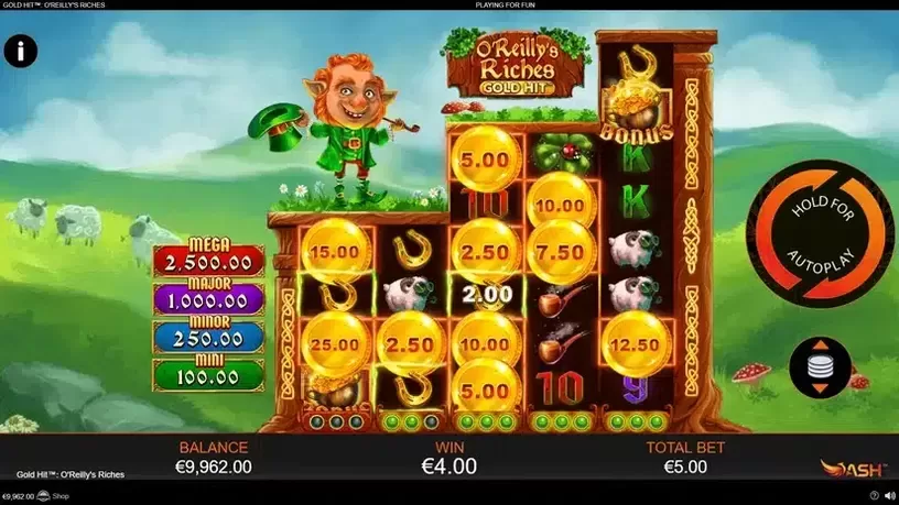 Gold Hit O'Reilly's Riches slot screenshot 3