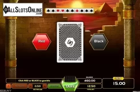 Gamble. Gold Of Ra from GameArt