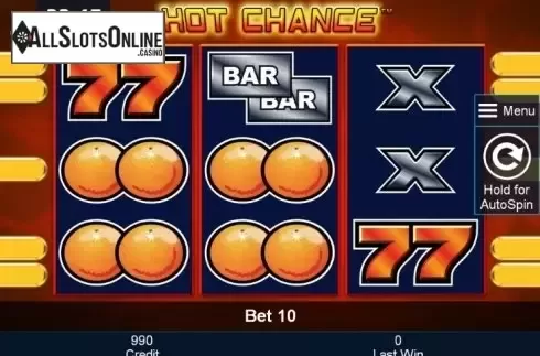 Reels. Hot Chance from Greentube