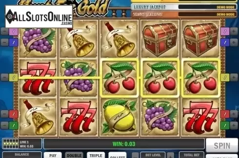 Screen 2. Hunt for Gold from Play'n Go