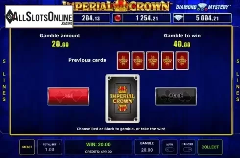 Double Up Risk Game Screen