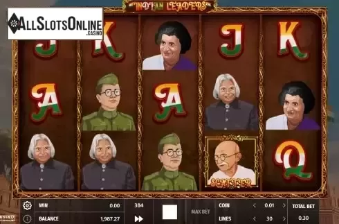 Bonus Game Win Screen