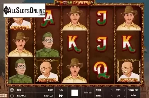 Free Spins Win Screen