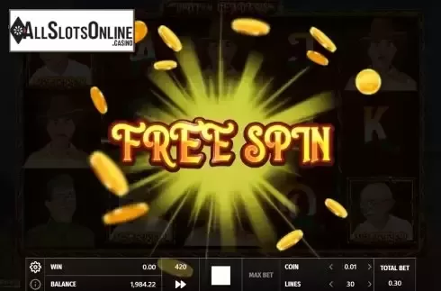 Free Spins Win Screen 2